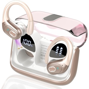 Aptkdoe 75hrs Bluetooth 5.4 Headphone for Sport